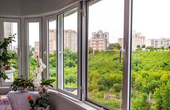 Фото шестистворчатого  окна